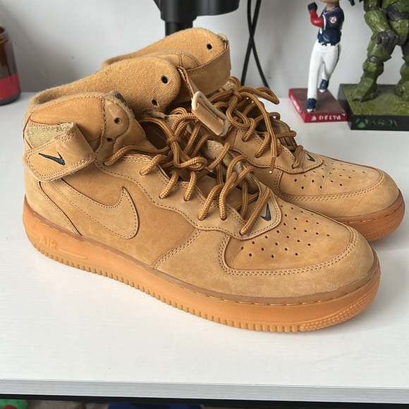 WHEAT AIR FORCE 1 MID - Picture 3 of 4